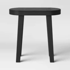 Woodland Carved Wood Accent Table - Black - Threshold 10 Woodland Carved Wood Accent Table - Black - Threshold -Furniture Shop GUEST 028d936f c1e9 49b0 a030 2e6b1194a496