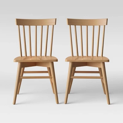 Set Of 2 Windsor Dining Chair - Threshold 11 Set Of 2 Windsor Dining Chair - Threshold - Image 9