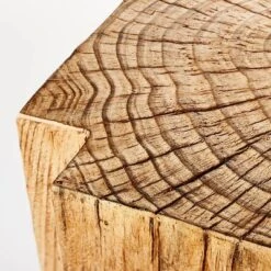 Indoor/Outdoor Faux Concrete Stump Accent Table Brown - Threshold™ Designed With Studio McGee -Furniture Shop GUEST 0507ce42 1b4d 418a 858c 11fe1ac459fe