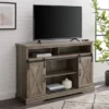 Transitional Sliding Barndoor Highboy TV Stand For TVs Up To 58" - Saracina Home 2 Transitional Sliding Barndoor Highboy TV Stand For TVs Up To 58" - Saracina Home -Furniture Shop GUEST 09952b11 9d3e 4f27 ace5 ddaf8b753f43