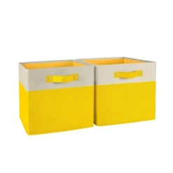 2pc Kids' 10.5" Two-Toned Folding Storage Bin Set - RiverRidge Home 33 2pc Kids' 10.5" Two-Toned Folding Storage Bin Set - RiverRidge Home -Furniture Shop GUEST 09b3658e 575d 42cb af18 bd012e024ff2