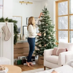 Elroy Faux Shearling Accent Chair With Wood Legs - Threshold™ Designed With Studio McGee -Furniture Shop GUEST 0f45cf4d a46c 4e98 80c9 6ab25ff80ce9