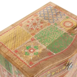 Ailey Handcrafted Boho Mango Wood 3 Drawer Nightstand Natural - Christopher Knight Home -Furniture Shop GUEST 1b24fd0e 3e0c 4fca bc0a f42a5ee19376