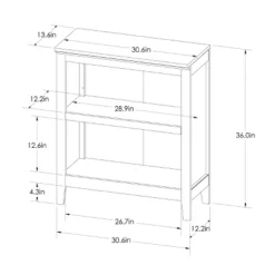 36" Carson 2 Shelf Bookcase - Threshold™ -Furniture Shop GUEST 1d3e89ba d717 4b00 b53c 257b0e59a98d