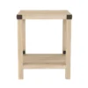Sophie Rustic Industrial X Frame Side Table - Saracina Home -Furniture Shop GUEST 1e6a2a45 ca8f 42b2 a548 774d843aacad
