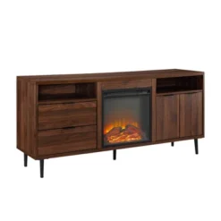 Ronan Modern Storage With Electric Fireplace TV Stand For TVs Up To 65" - Saracina Home 12 Ronan Modern Storage With Electric Fireplace TV Stand For TVs Up To 65" - Saracina Home -Furniture Shop GUEST 229092b1 976f 4913 8304 23d0e5f7b5c4