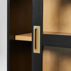 32" Promontory Sliding Glass 2 Door Cabinet - Threshold™ Designed With Studio McGee 15 32" Promontory Sliding Glass 2 Door Cabinet - Threshold™ Designed With Studio McGee -Furniture Shop GUEST 23505d1c a6fa 4f76 ba4c 2af58c7d80f8