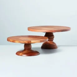11" Wooden Cake Stand - Hearth & Hand™ With Magnolia 7 11" Wooden Cake Stand - Hearth & Hand™ With Magnolia -Furniture Shop GUEST 239e33c4 159a 441c a2c4 38d6fd007af5