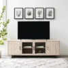 Vik Modern Boho 4 Door Herringbone TV Stand For TVs Up To 80" - Saracina Home -Furniture Shop GUEST 27d433c2 bf1b 4463 8b7a ce8423888525