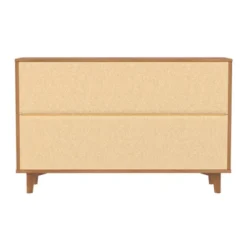 Mid-Century Modern Groove Wood 6 Drawer Dresser - Saracina Home -Furniture Shop GUEST 2d7f1595 bb06 4f69 bbcf f8f3efce41a8