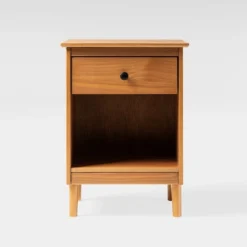 Stiva Classic Mid-Century Modern 1 Drawer Nightstand - Saracina Home -Furniture Shop GUEST 2eb57c27 c4b0 437a 8fc7 83c1004a154e