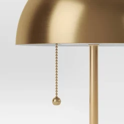 Dome Table Lamp With Acrylic Base Brass - Threshold™ -Furniture Shop GUEST 2f05362a fcee 4044 9a80 108ea02ee7e7