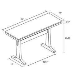 Pedestal Wood Console Table - Natural - Hearth & Hand™ With Magnolia 13 Pedestal Wood Console Table - Natural - Hearth & Hand™ With Magnolia -Furniture Shop GUEST 31a54363 58b5 41eb a744 699d14d31368