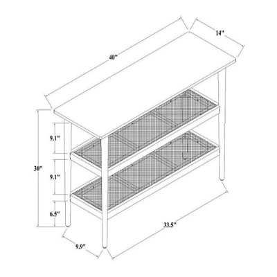 Wood & Cane Console Table - Hearth & Hand™ With Magnolia 8 Wood & Cane Console Table - Hearth & Hand™ With Magnolia - Image 6