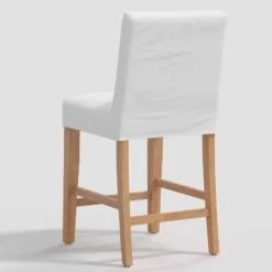Nazanin Slipcover Counter Height Barstool Twill White - Threshold™ 9 Nazanin Slipcover Counter Height Barstool Twill White - Threshold™ -Furniture Shop GUEST 39492191 5298 4370 b788 c7150e0059c3