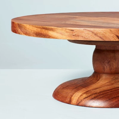 11" Wooden Cake Stand - Hearth & Hand™ With Magnolia 4 11" Wooden Cake Stand - Hearth & Hand™ With Magnolia - Image 2