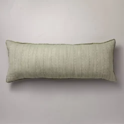 16"x42" Washed Loop Stripe Lumbar Bed Pillow - Hearth & Hand™ With Magnolia -Furniture Shop GUEST 3f4d66eb 1363 4711 9f60 162fc243fa6f