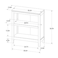 36" Carson 2 Shelf Bookcase - Threshold™ -Furniture Shop GUEST 3f86ad2c 545e 48ae 8685 3302eab5cded