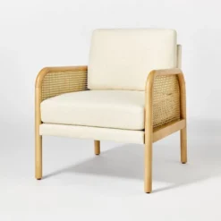 Cane Accent Chair Cream - Threshold™ Designed With Studio McGee -Furniture Shop GUEST 425dab13 ab47 4f03 adfa 872e0793bca3