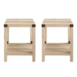 Set Of 2 Sophie Rustic Farmhouse X Frame Side Tables - Saracina Home -Furniture Shop GUEST 44f79b6e 19f0 4b8d a95b e597d82b26b9