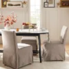 Canvas Slipcover Armless Dining Chair - Hearth & Hand™ With Magnolia -Furniture Shop GUEST 48c848be 306a 4882 803a a7cc67f3508c