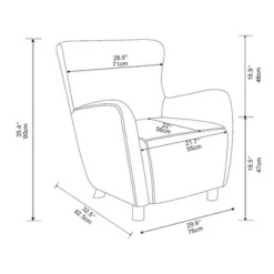 Kessler Wingback Faux Sherling Accent Chair Cream - Threshold™ Designed With Studio McGee -Furniture Shop GUEST 4c51f9cd e87e 4874 8672 f098ed2266be