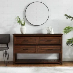 Transitional 4 Drawer Buffet - Saracina Home -Furniture Shop GUEST 4ca230fb 6483 42d0 a662 9517c9a1b929