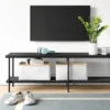 Wood And Metal TV Stand For TVs Up To 60" - Room Essentials™ -Furniture Shop GUEST 511edbfe 7989 4441 856c 26b398eef630