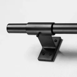 Steel Curtain Rod Matte Black - Hearth & Hand™ With Magnolia -Furniture Shop GUEST 516d66d5 ea02 445f b620 8fe825eac82e