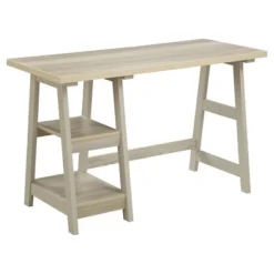 Designs2Go Trestle Desk With Shelves - Breighton Home 31 Designs2Go Trestle Desk With Shelves - Breighton Home -Furniture Shop GUEST 56518931 3089 42a6 88ab f60331c97f7f