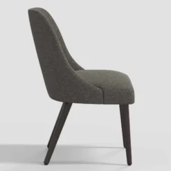 Geller Modern Dining Chair In Textured Linen Zuma - Threshold™ -Furniture Shop GUEST 58ef16f4 9ef2 4c77 8ddd 4ad461c1f90f