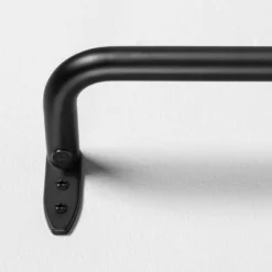 French Return Curtain Rod Matte Black - Hearth & Hand™ With Magnolia -Furniture Shop GUEST 5987b0dc 45b5 499b b3b8 5ff71a48bb8d