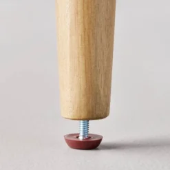 Boucle Upholstered Wood Ottoman - Hearth & Hand™ With Magnolia -Furniture Shop GUEST 61690fdc 5ac8 4a4c 958d caaad1ebfe58