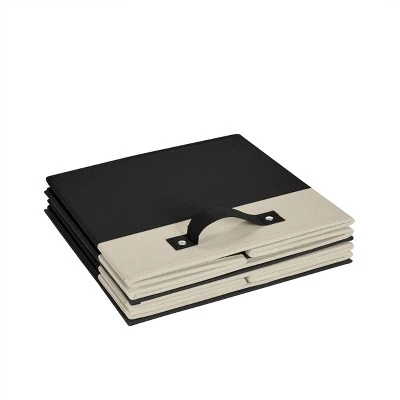 2pc Kids' 10.5" Two-Toned Folding Storage Bin Set - RiverRidge Home 5 2pc Kids' 10.5" Two-Toned Folding Storage Bin Set - RiverRidge Home - Image 3