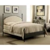 Geraldine Upholstered Headboard Poster Panel Bed Powder Coated Gun Metal - HOMES: Inside + Out 2 Geraldine Upholstered Headboard Poster Panel Bed Powder Coated Gun Metal - HOMES: Inside + Out -Furniture Shop GUEST 68b63e82 d308 4da5 a092 5b7b86bff086