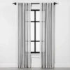 Vertical Stripe Curtain Sheer Gray/Cream - Hearth & Hand™ With Magnolia -Furniture Shop GUEST 69686a10 e62a 4de1 869f 9c85b0c424b8