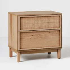 Wood & Cane Transitional Nightstand - Hearth & Hand™ With Magnolia 20 Wood & Cane Transitional Nightstand - Hearth & Hand™ With Magnolia -Furniture Shop GUEST 6c47a1ff ce6a 4448 9a6a 5cf9c0d54333