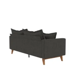 Maryan Pillowback Wood Stretcher Sofa Gray Linen - Room & Joy -Furniture Shop GUEST 6e4340a9 89e0 4a3d 8dcd 5ab000c042cf