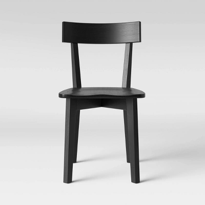 Set Of 2 Bombelli Modern Dining Chair Black - Threshold™ 3 Set Of 2 Bombelli Modern Dining Chair Black - Threshold™ - Image 2