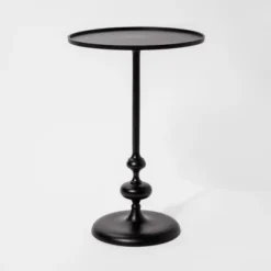 Londonberry Turned Metal Accent Table Black - Threshold™ -Furniture Shop GUEST 78009dd0 dddf 4ac6 a4fc d2665f9d9972