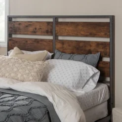 Queen Urban Chic Metal And Wood Plank Bed Brown - Saracina Home 13 Queen Urban Chic Metal And Wood Plank Bed Brown - Saracina Home -Furniture Shop GUEST 78298f79 4b56 4b36 9286 ecf432a2b0f1