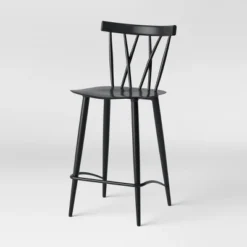 Set Of 2 Becket Metal X Back Counter Height Barstool Black - Threshold™ 9 Set Of 2 Becket Metal X Back Counter Height Barstool Black - Threshold™ -Furniture Shop GUEST 7ab60607 4e5e 4b03 a2af 7cf9061779fb