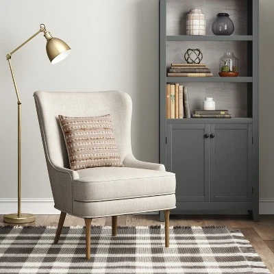 72" Carson 5 Shelf Bookcase With Doors - Threshold 3 72" Carson 5 Shelf Bookcase With Doors - Threshold