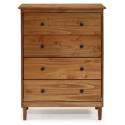Stiva Classic Mid-Century Modern Vertical 4 Drawer Dresser - Saracina Home -Furniture Shop GUEST 7d52ef34 1e46 4920 a3a1 34d91177eaef