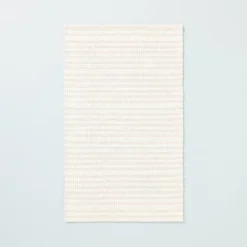 Textured Stripe Indoor/Outdoor Woven Area Rug Beige/Cream - Hearth & Hand™ With Magnolia 10 Textured Stripe Indoor/Outdoor Woven Area Rug Beige/Cream - Hearth & Hand™ With Magnolia -Furniture Shop GUEST 81adbddd c71c 4ad6 a930 83f20b4a4740