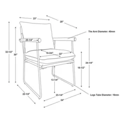 Cushioned Metal & Wood Accent Arm Chair - Cream/Black - Hearth & Hand™ With Magnolia 13 Cushioned Metal & Wood Accent Arm Chair - Cream/Black - Hearth & Hand™ With Magnolia -Furniture Shop GUEST 84c70339 8fe6 4d7e 9c25 b29cf77d6a96