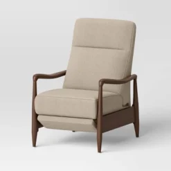 Dusk Mid-Century Wooden Arm Recliner - Threshold™ 16 Dusk Mid-Century Wooden Arm Recliner - Threshold™ -Furniture Shop GUEST 8847a956 a9d1 4f39 9606 b945601b21b9
