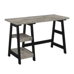 Designs2Go Trestle Desk With Shelves - Breighton Home 33 Designs2Go Trestle Desk With Shelves - Breighton Home -Furniture Shop GUEST 90586636 b0dd 40ee bbf8 ea6a12b7038b
