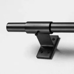 Steel Curtain Rod Matte Black - Hearth & Hand™ With Magnolia -Furniture Shop GUEST 93451e14 271e 4685 a29b 53f19cc87dba