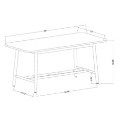 Shaker Dining Table - Natural - Hearth & Hand™ With Magnolia -Furniture Shop GUEST 9464db63 6fbb 4d64 91f7 7d79e13f5a9e